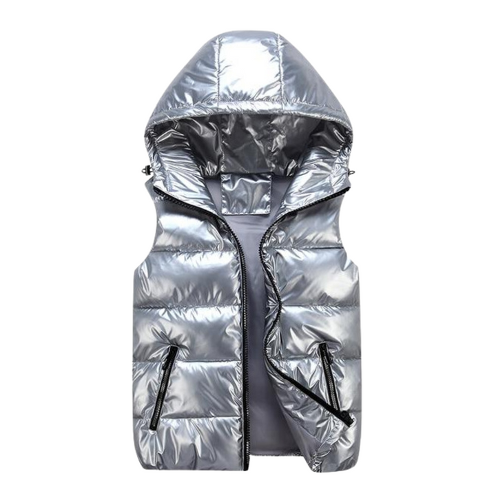 Charlie | Unisex Sleek Hooded Puffer Vest