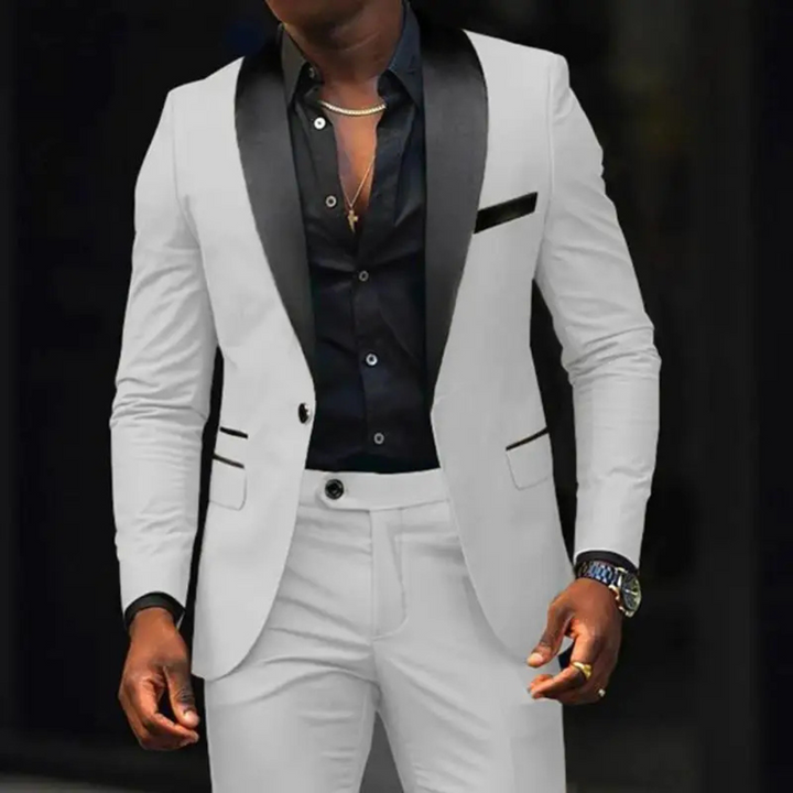 Dominic | Men's Slim-Fit Peaked Lapel Suit Set
