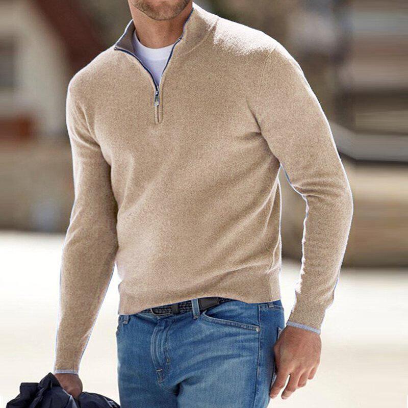 Milo | Men's Premium Quarter-Zip Sweater