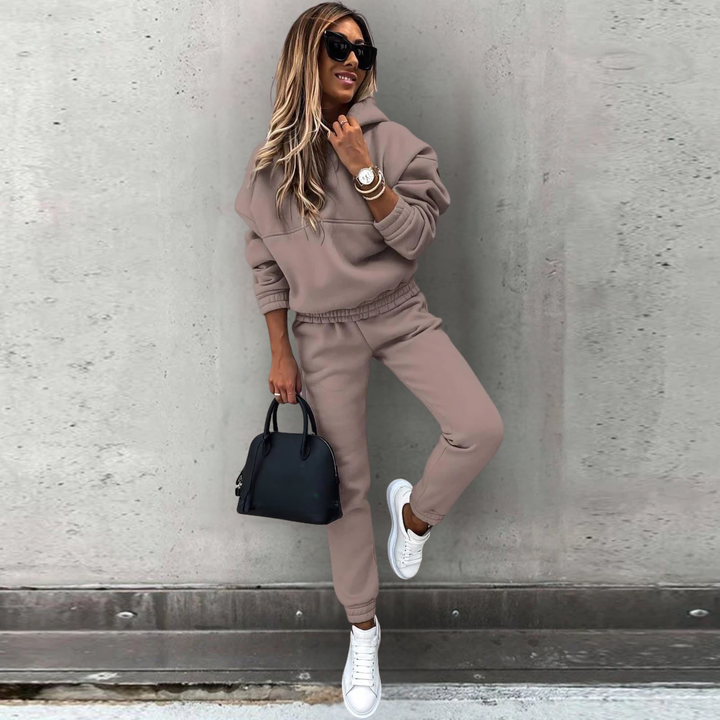 Leila | Women's Oversized Hoodie & Jogger Tracksuit Set