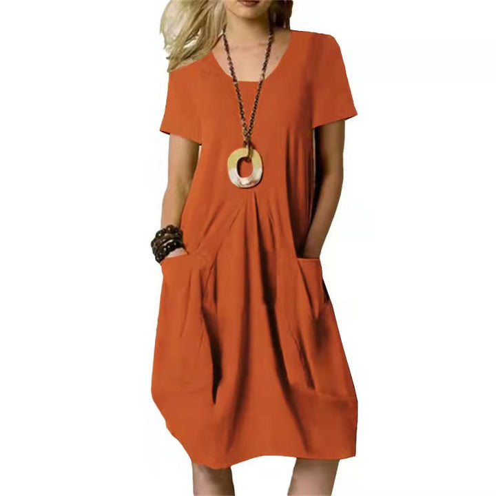 Gigi | Women's Comfy Summer Pocket Swing Dress