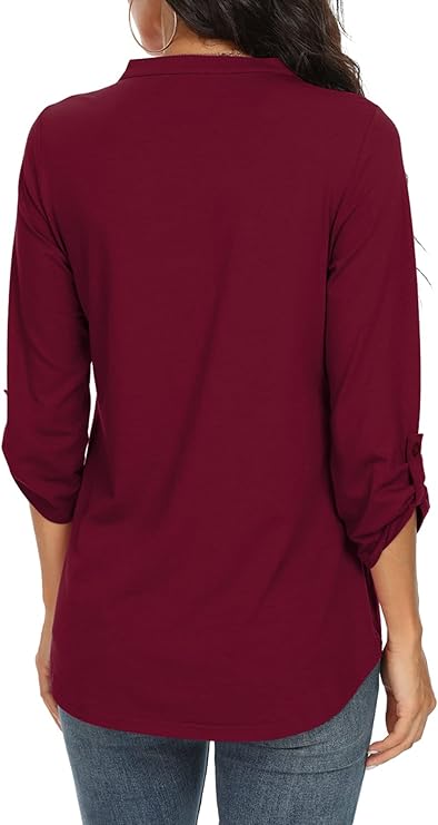 Aria | Women's Elegant Chiffon Bell Sleeve Blouse