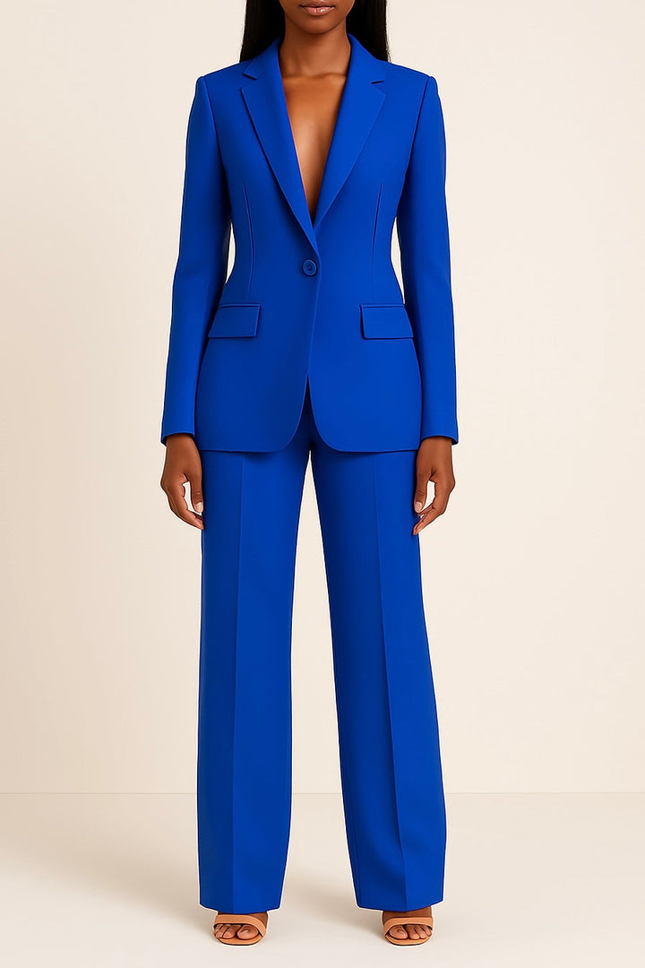 Simone | Women's Wide-Leg Formal Pantsuit Set