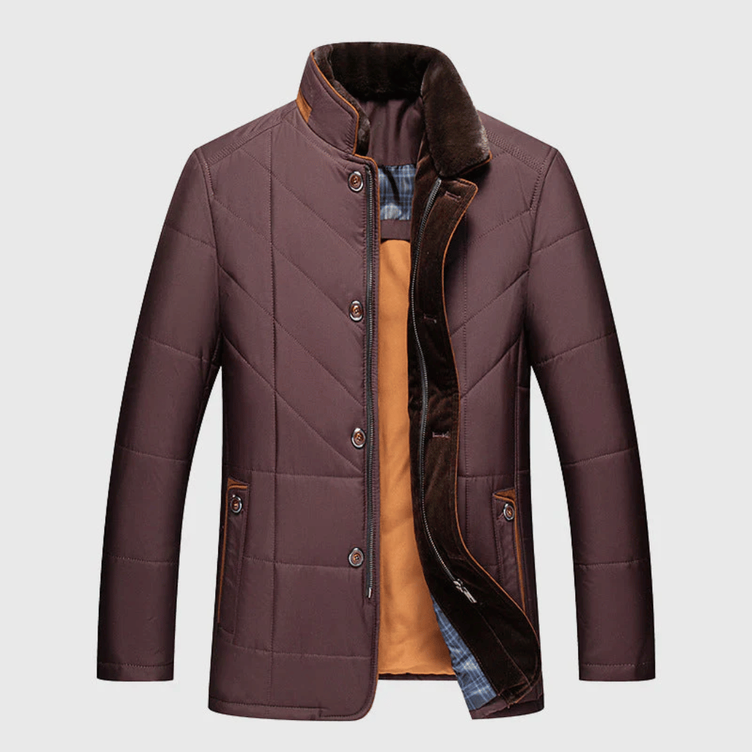 Christian | Men's Elegant Quilted Winter Jacket