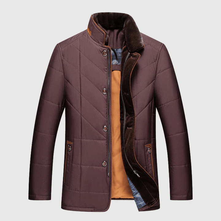 Christian | Men's Elegant Quilted Winter Jacket