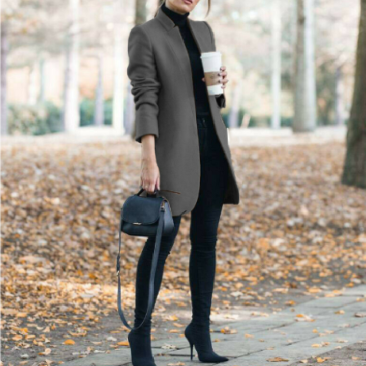 Alice | Women's Tailored Longline Cardigan Coat