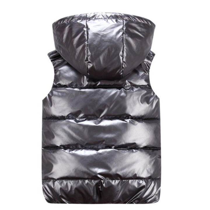 Charlie | Unisex Sleek Hooded Puffer Vest