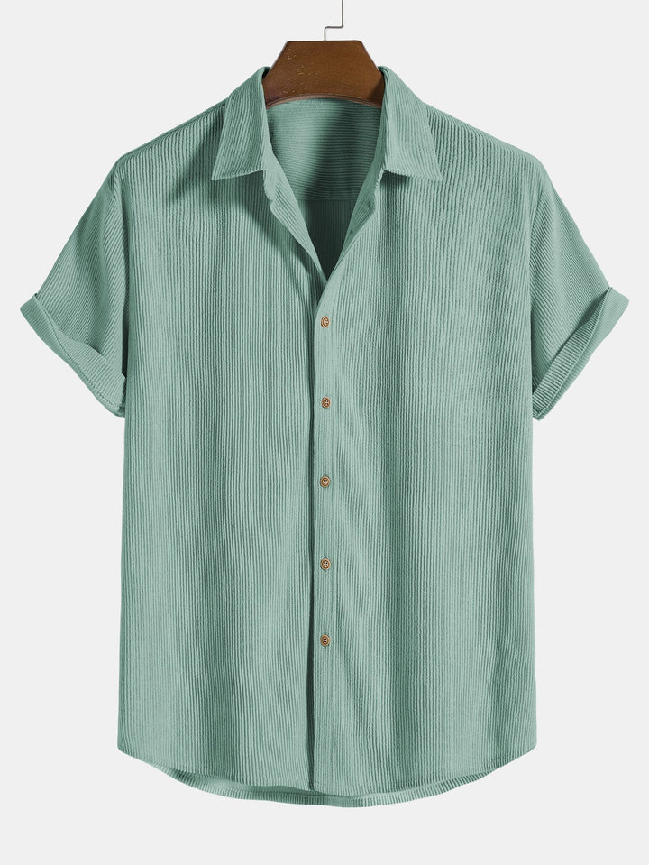 Duke | Men's Corduroy Two Piece Short Summer Set