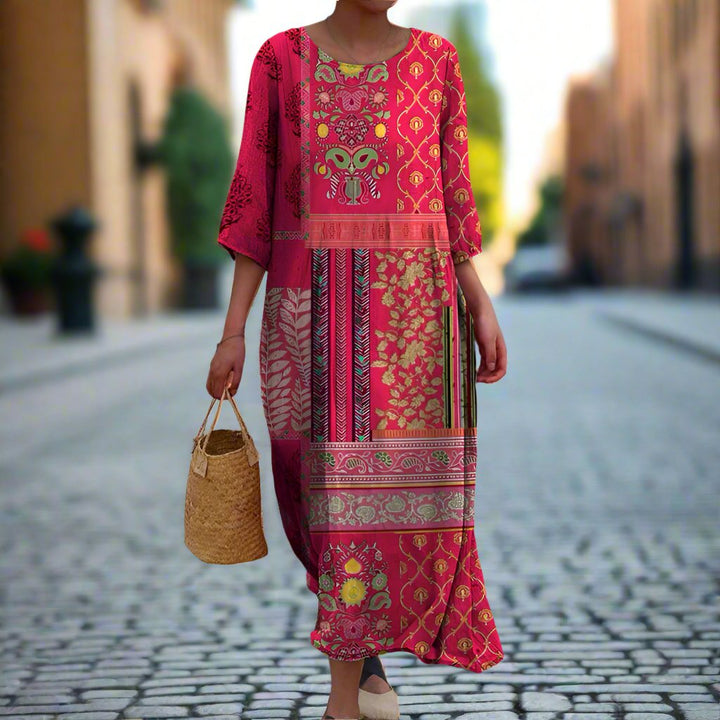 Pearl | Women's Plus Size Bohemian Summer Dress