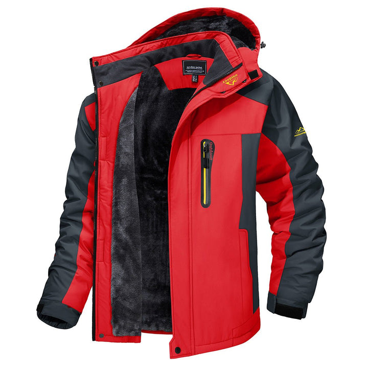 Caleb | Men's Fleece-Lined Waterproof Winter Parka