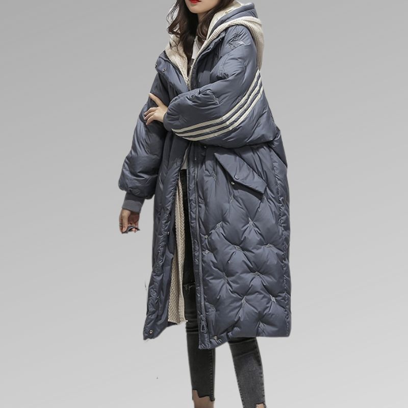 Shay | Women's Longline Premium Down Puffer Jacket