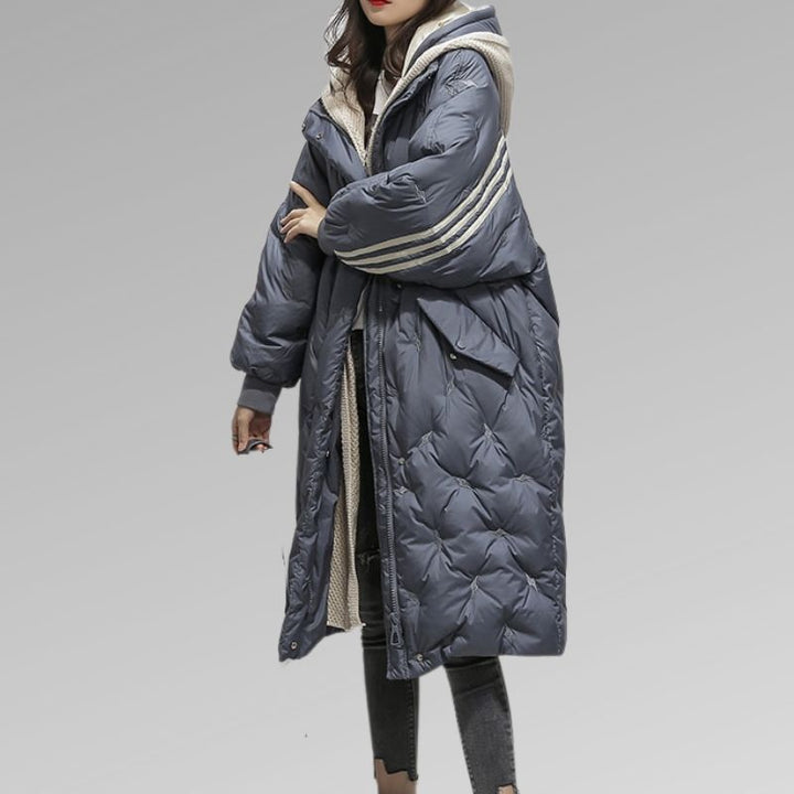 Shay | Women's Longline Premium Down Puffer Jacket