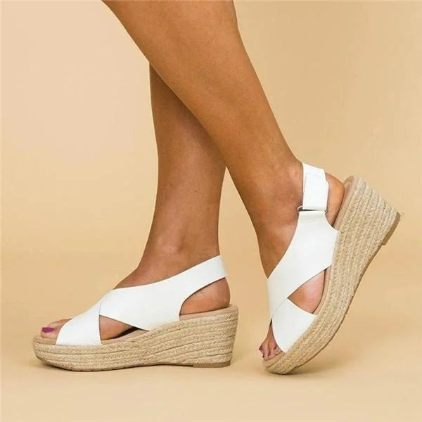 Eden | Women's Stylish Wedge Espadrille Sandals