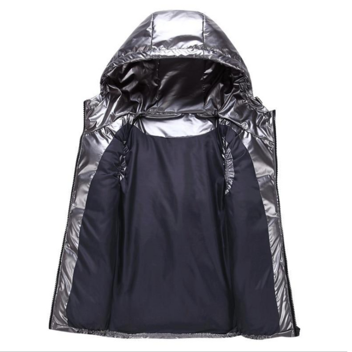 Charlie | Unisex Sleek Hooded Puffer Vest