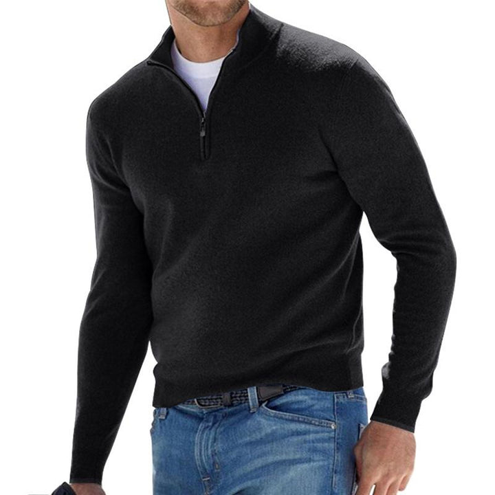 Milo | Men's Premium Quarter-Zip Sweater