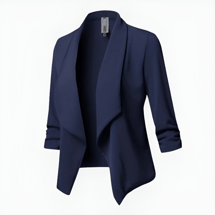Simone | Women's Draped Shawl Collar Casual Blazer