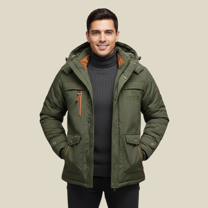 Stephen | Men's Premium Hooded Winter Parka