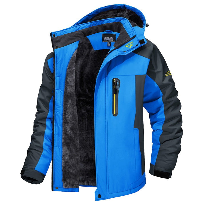 Caleb | Men's Fleece-Lined Waterproof Winter Parka