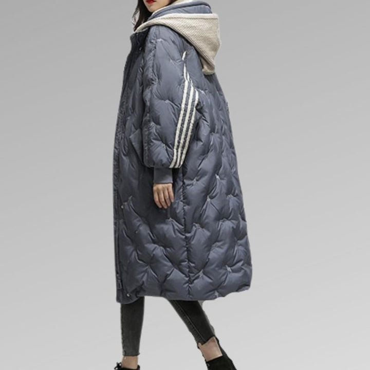 Shay | Women's Longline Premium Down Puffer Jacket