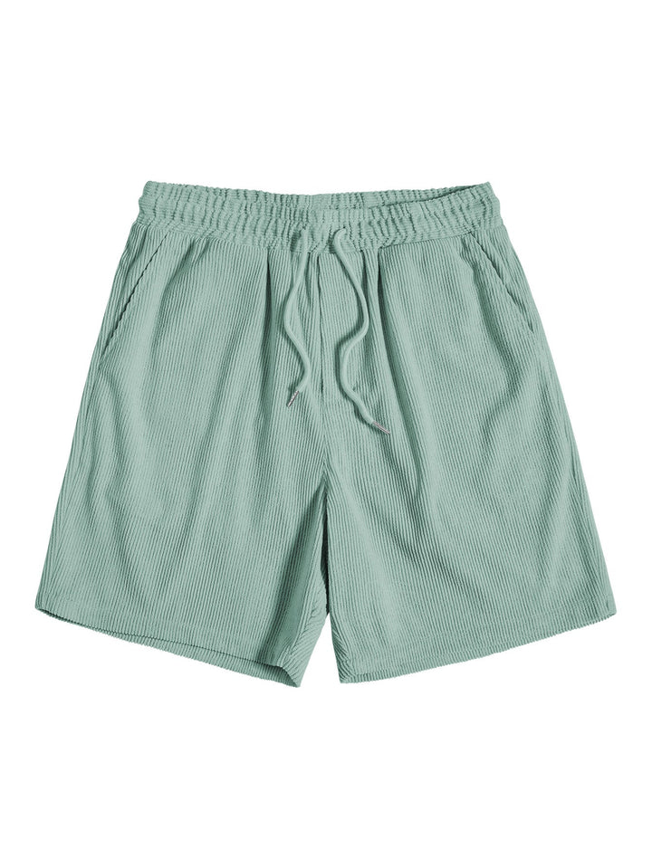 Duke | Men's Corduroy Two Piece Short Summer Set