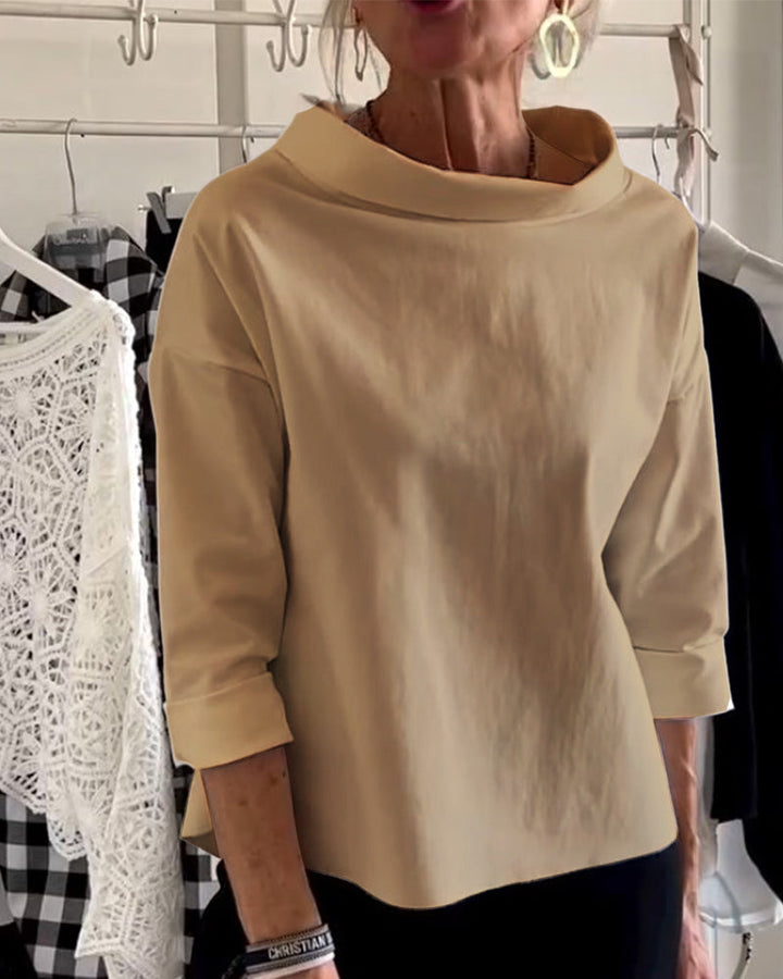 Francesca | Women's Elegant Cowl Neck Top