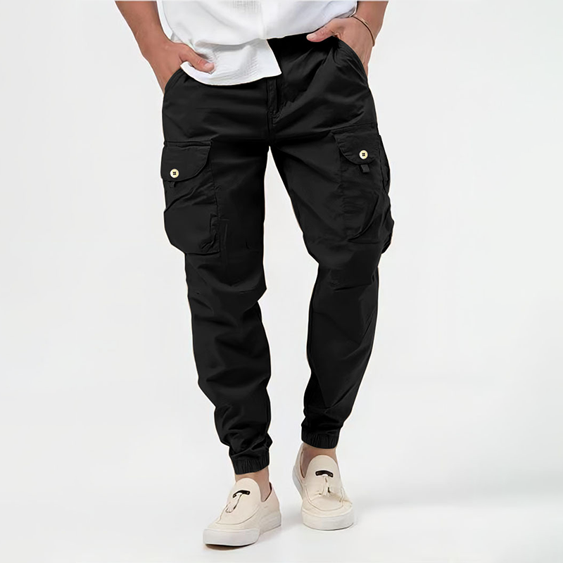 Mason | Men's Breathable Tapered Multi Pocket Cargo Pants