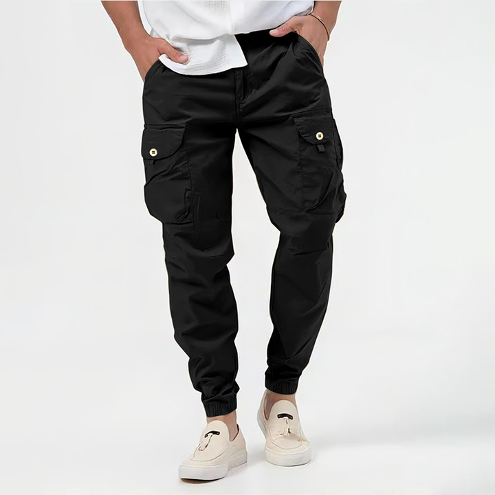 Mason | Men's Breathable Tapered Multi Pocket Cargo Pants