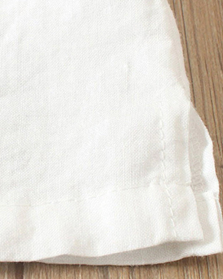 Suvi | Women's Casual Tunic-Style Linen Blouse