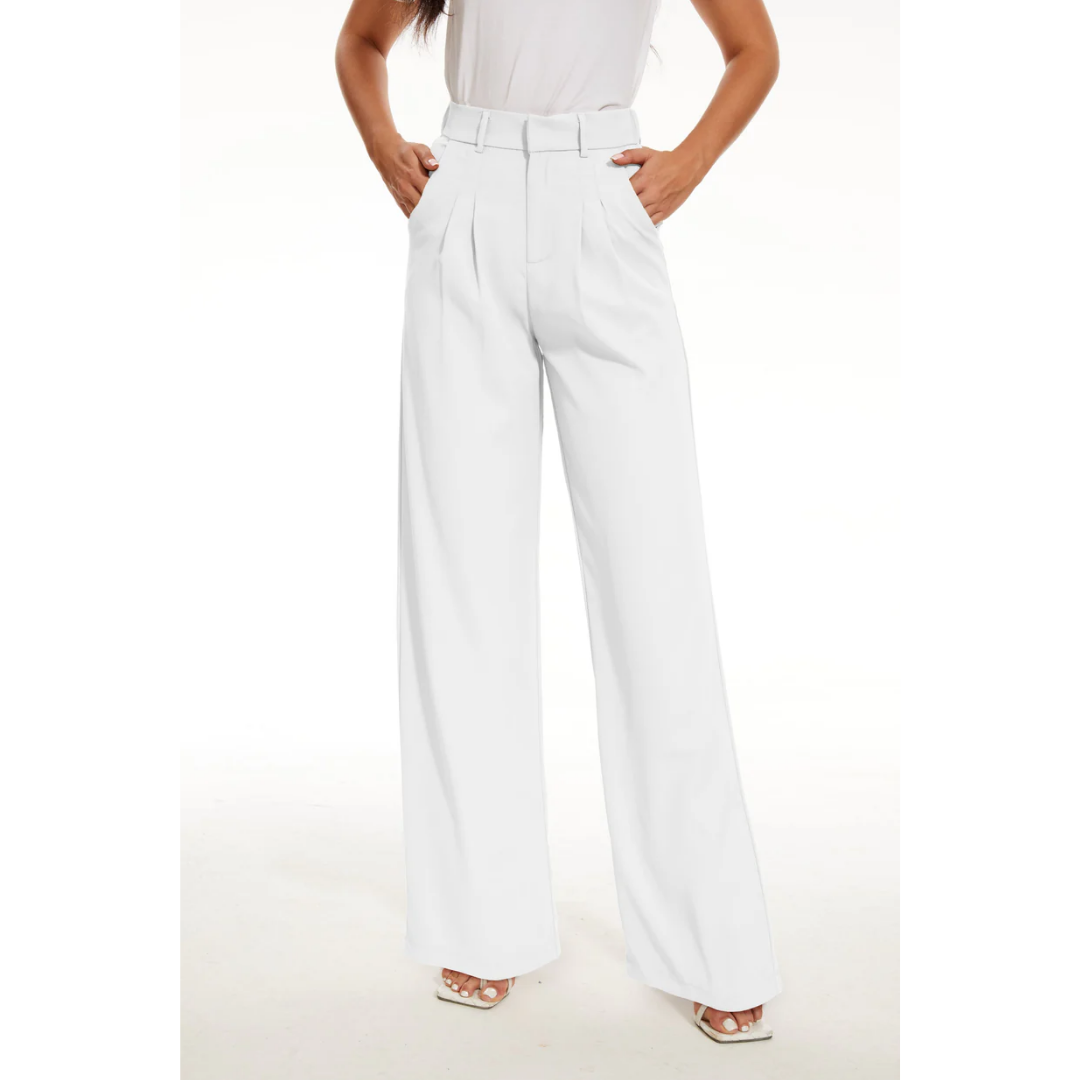 Jane | Women's Tailored Wide-Leg Palazzo Trousers