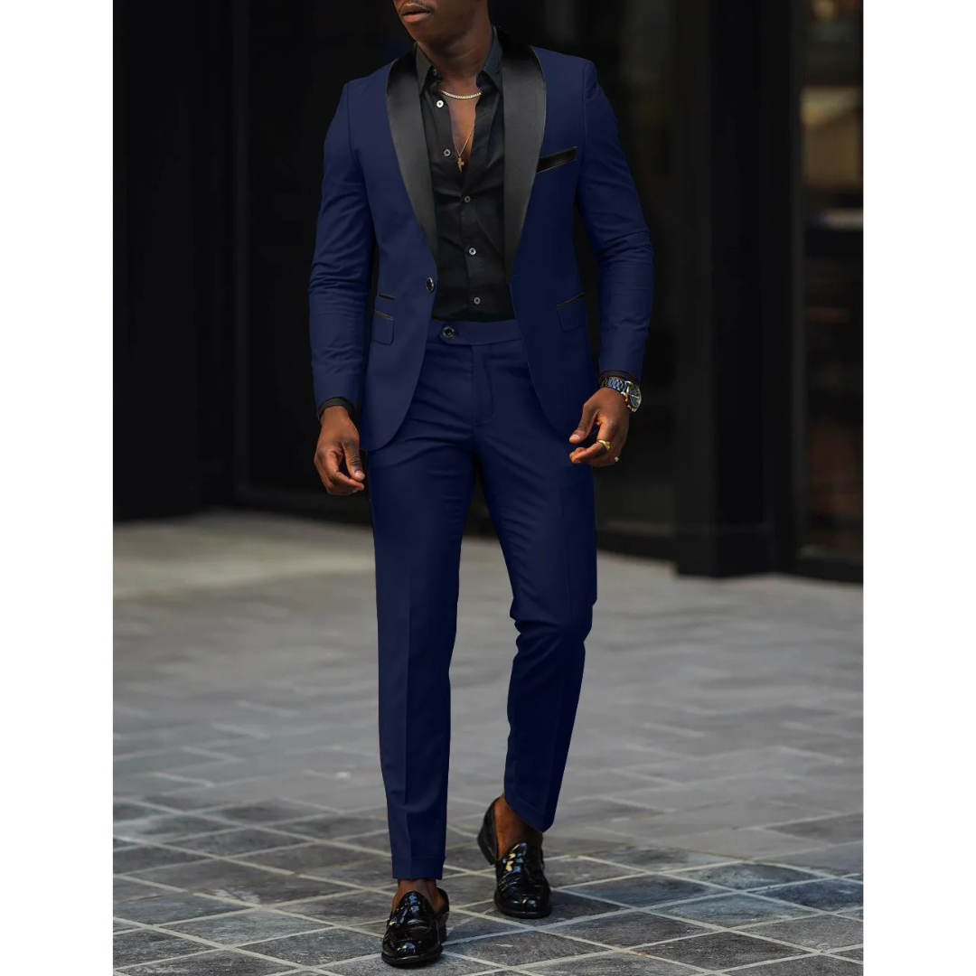 Dominic | Men's Slim-Fit Peaked Lapel Suit Set