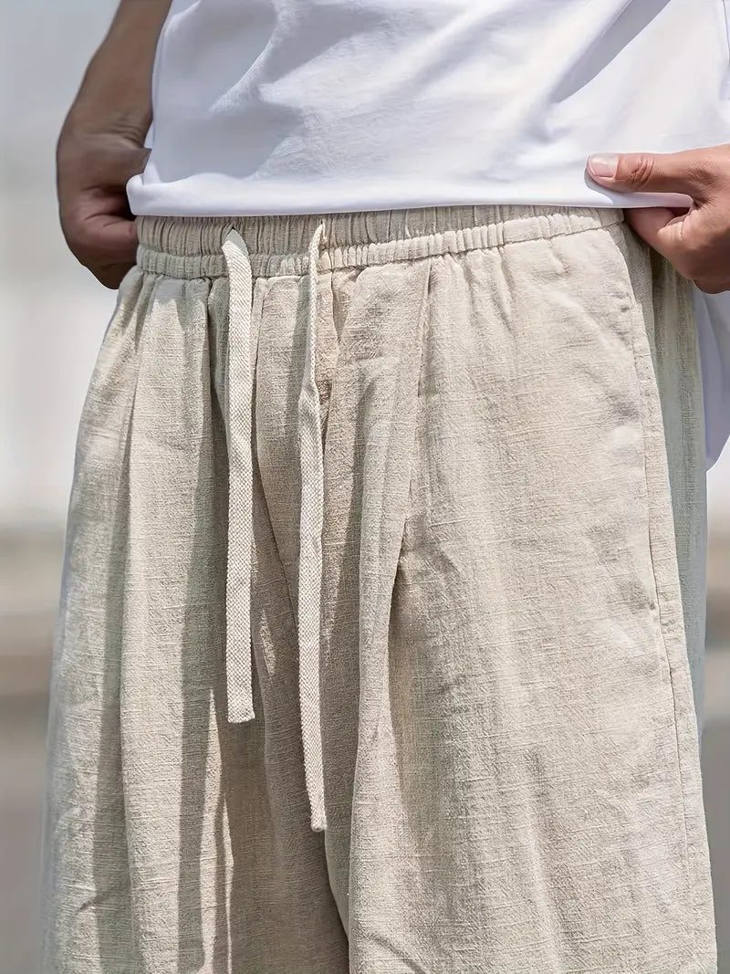 Felix | Men's Casual Drawstring Linen Pants