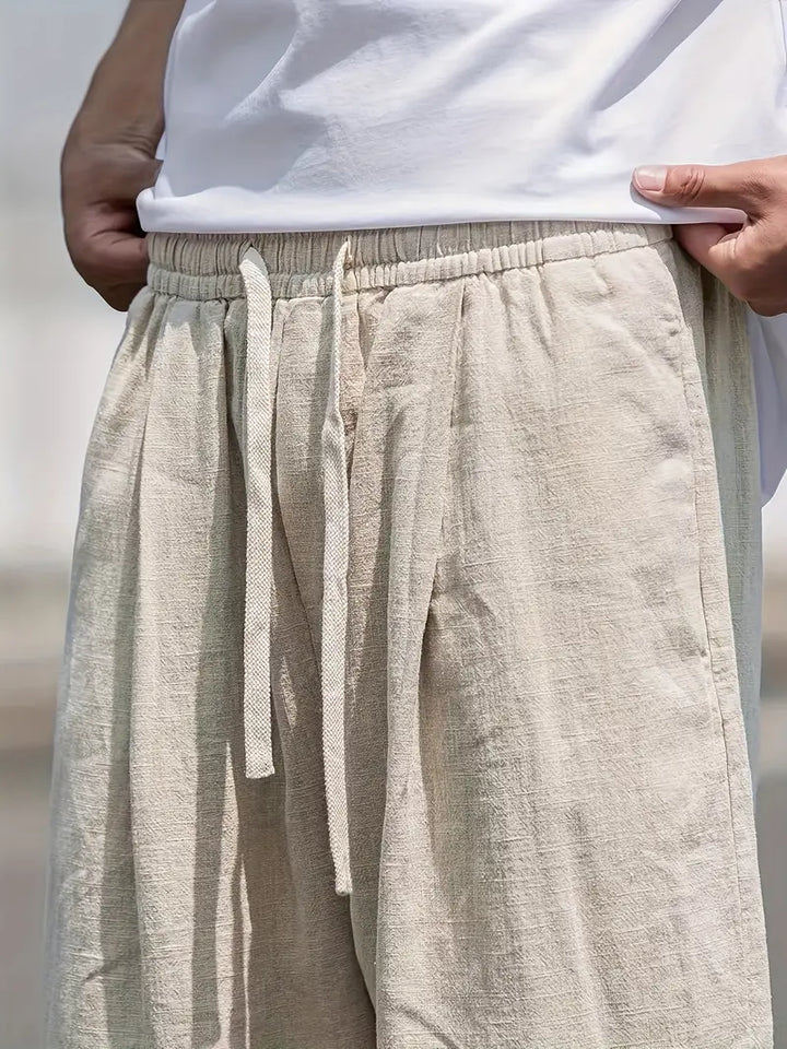 Felix | Men's Casual Drawstring Linen Pants