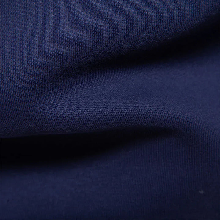 Gabriel | Men's Stylish Contrast Collar Long Sleeves Polo Shirt