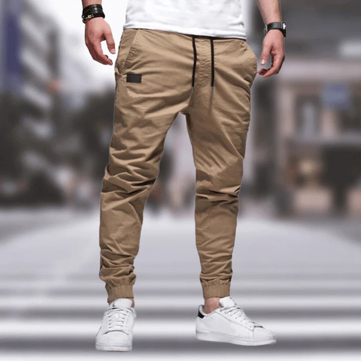 Isen | Men's Trendy Cotton Cargo Jogger Pants