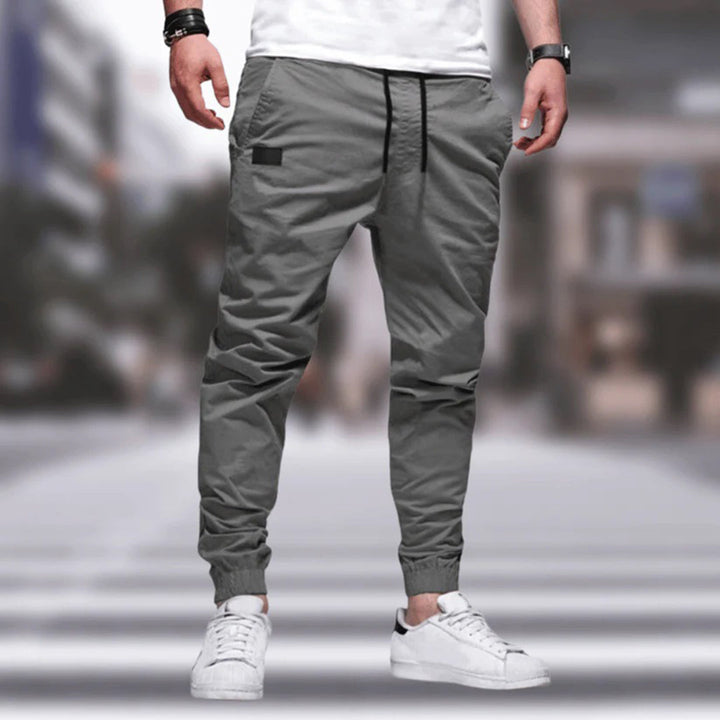 Isen | Men's Trendy Cotton Cargo Jogger Pants