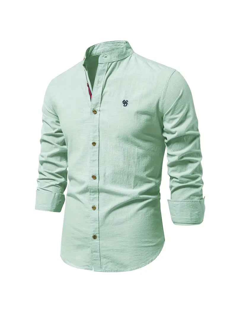 Bennett | Men's Modern Mandarin Collar Shirt