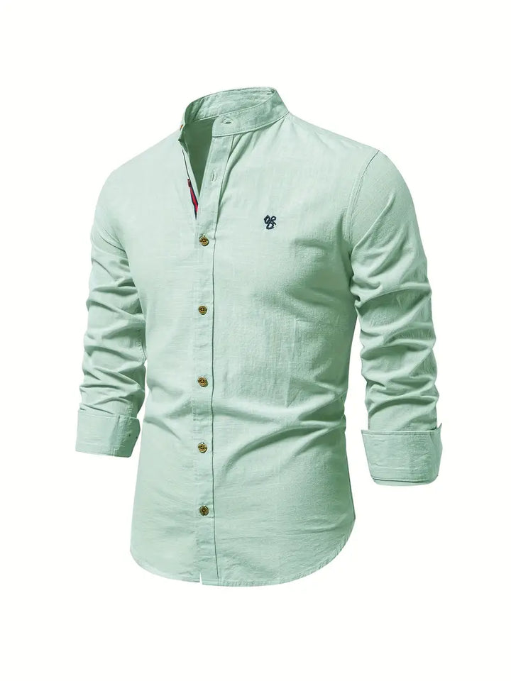 Bennett | Men's Modern Mandarin Collar Shirt