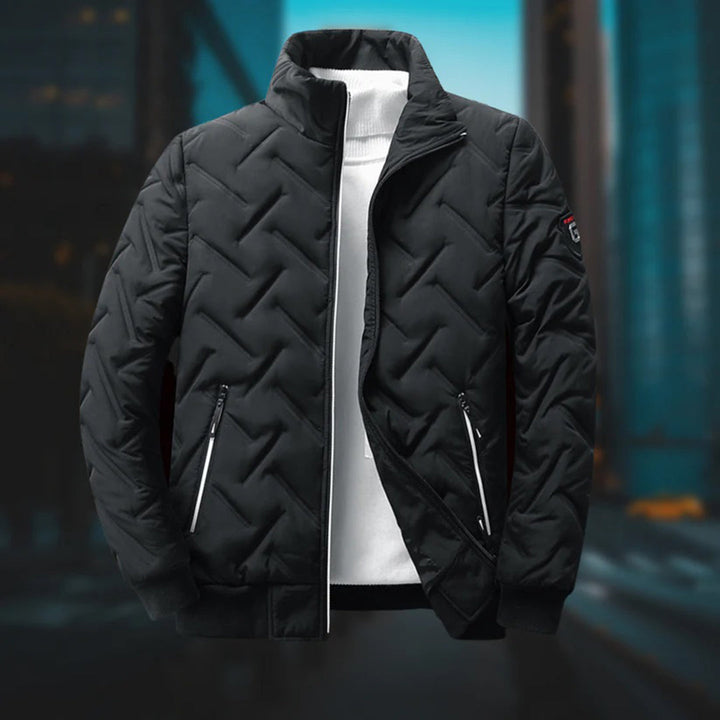 Zane | Men's Insulated Chevron Winter Puffer Jacket
