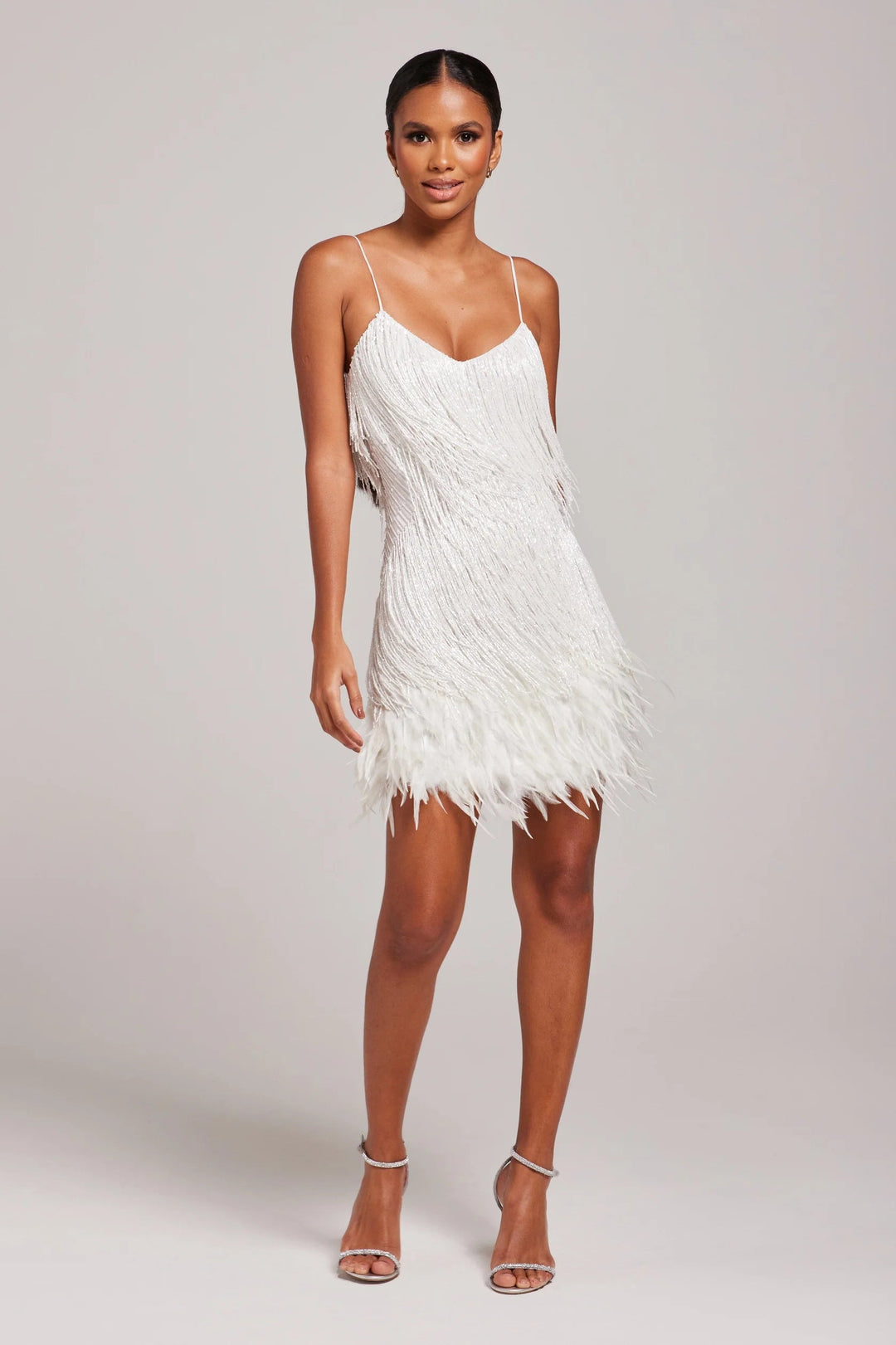 Giselle | Women's Sequin Fringe Cocktail Mini Dress