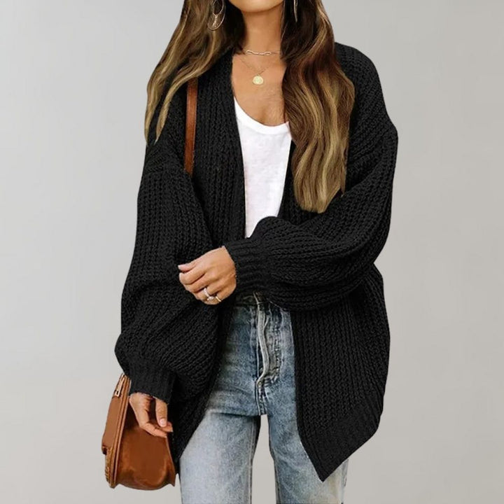 Aimee | Women's Cozy Chunky Knit Open-Front Cardigan