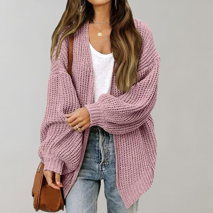 Aimee | Women's Cozy Chunky Knit Open-Front Cardigan