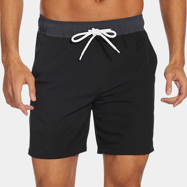 Lester | Men's Quick Dry Athletic Fit Swim Trunks