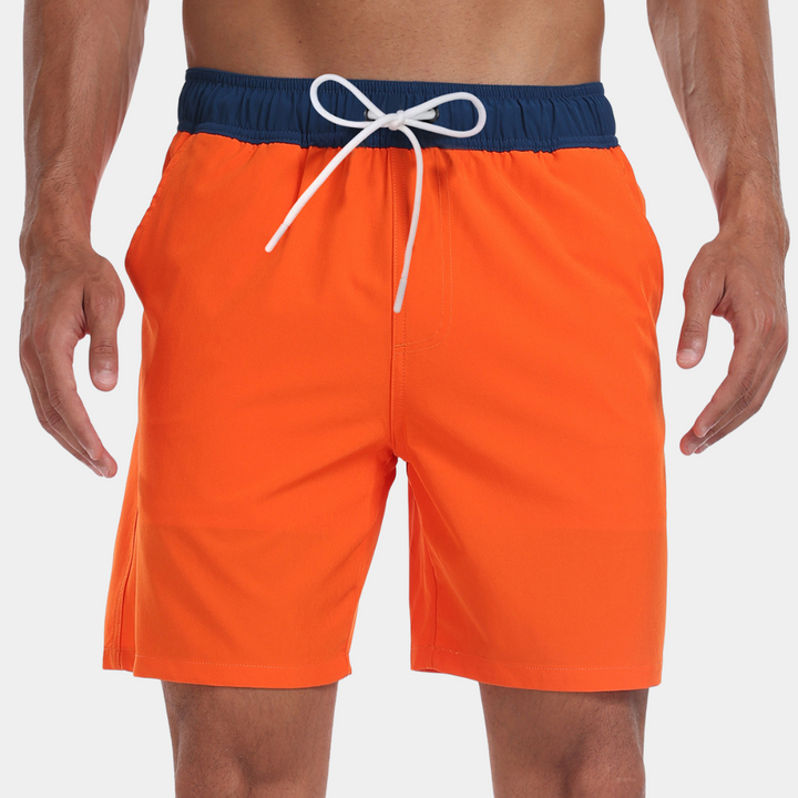 Lester | Men's Quick Dry Athletic Fit Swim Trunks