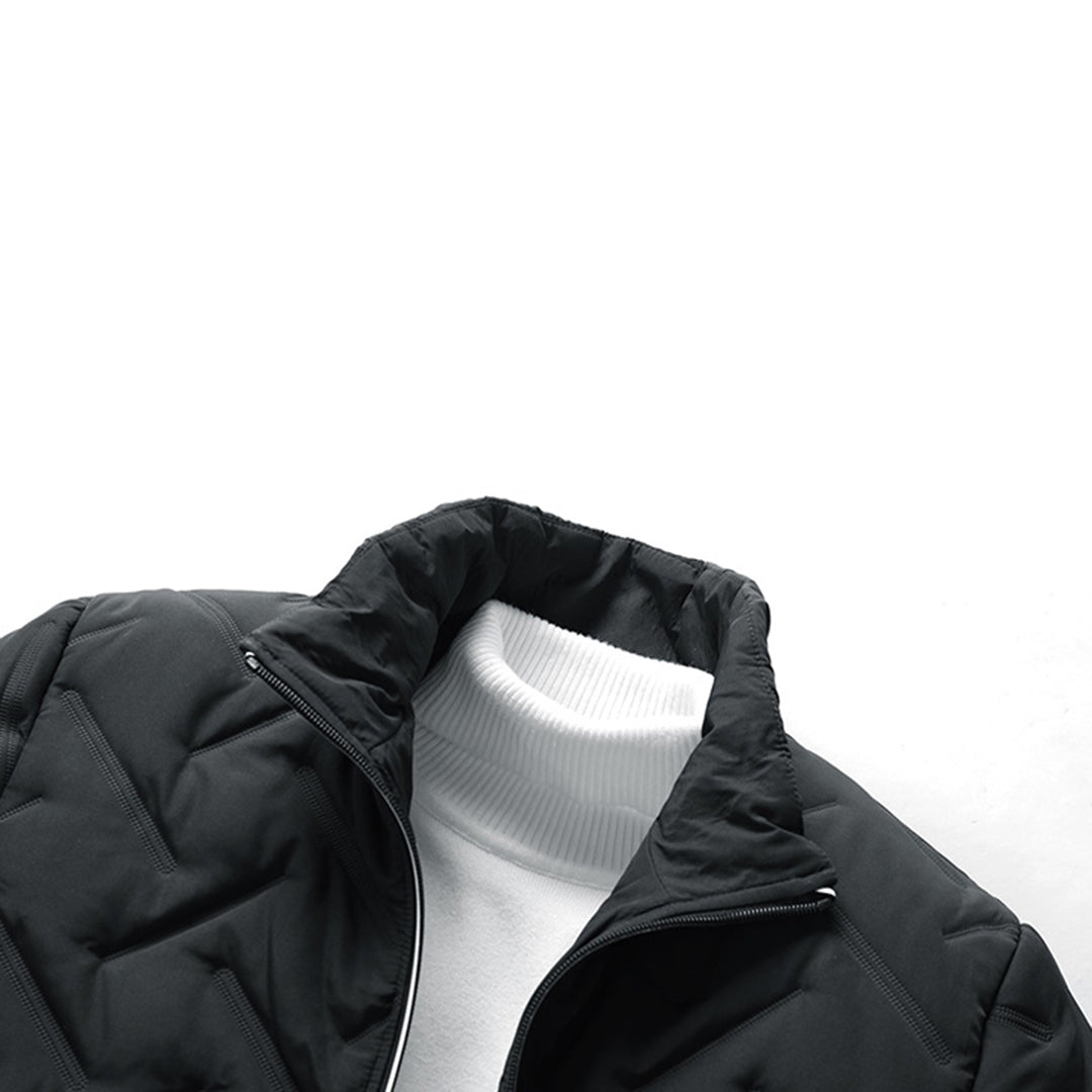 Zane | Men's Insulated Chevron Winter Puffer Jacket
