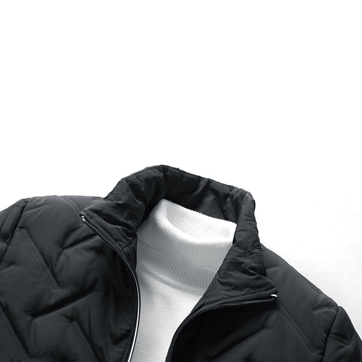Zane | Men's Insulated Chevron Winter Puffer Jacket