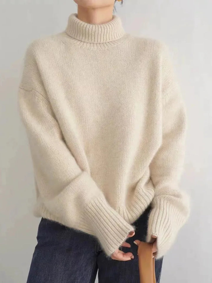 Samantha | Women's Luxe Cashmere Turtleneck Sweater