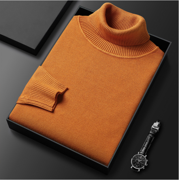 Eric | Men's Premium Turtleneck Pullover Sweater