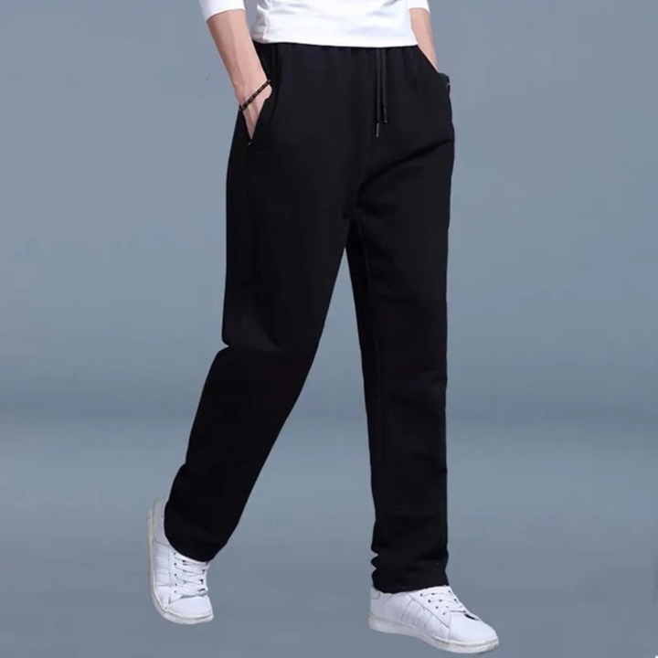 Thomas | Men's Comfortable Athletic Straight-Leg Trousers