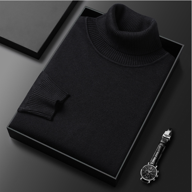 Eric | Men's Premium Turtleneck Pullover Sweater