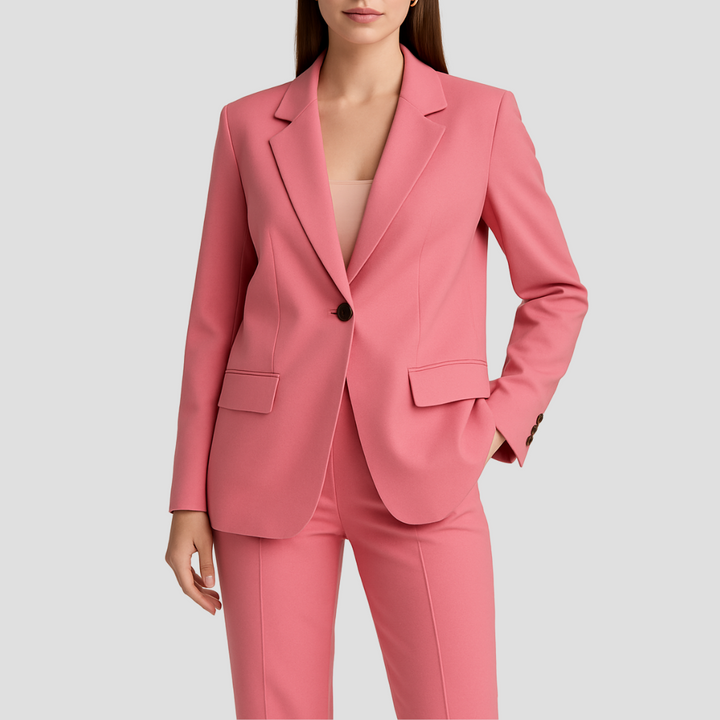 Alexandra | Women's Single-Breasted Tailored Pant Suit Set